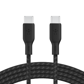 USB-C to USB-C Cable 100W, Black, hi-res